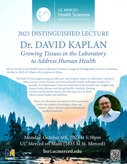 Event flyer for HSRI distinguished lecture